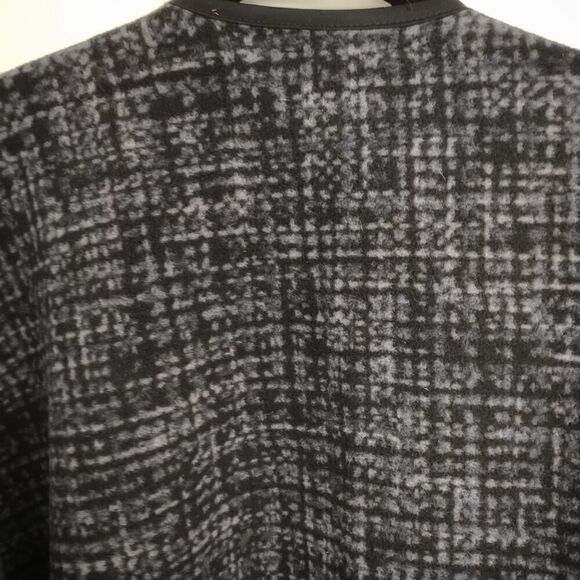 Ike Behar Womens Wrap OS Black Reversible Full Casual Preppycore Classicore Y2K - Picture 6 of 8